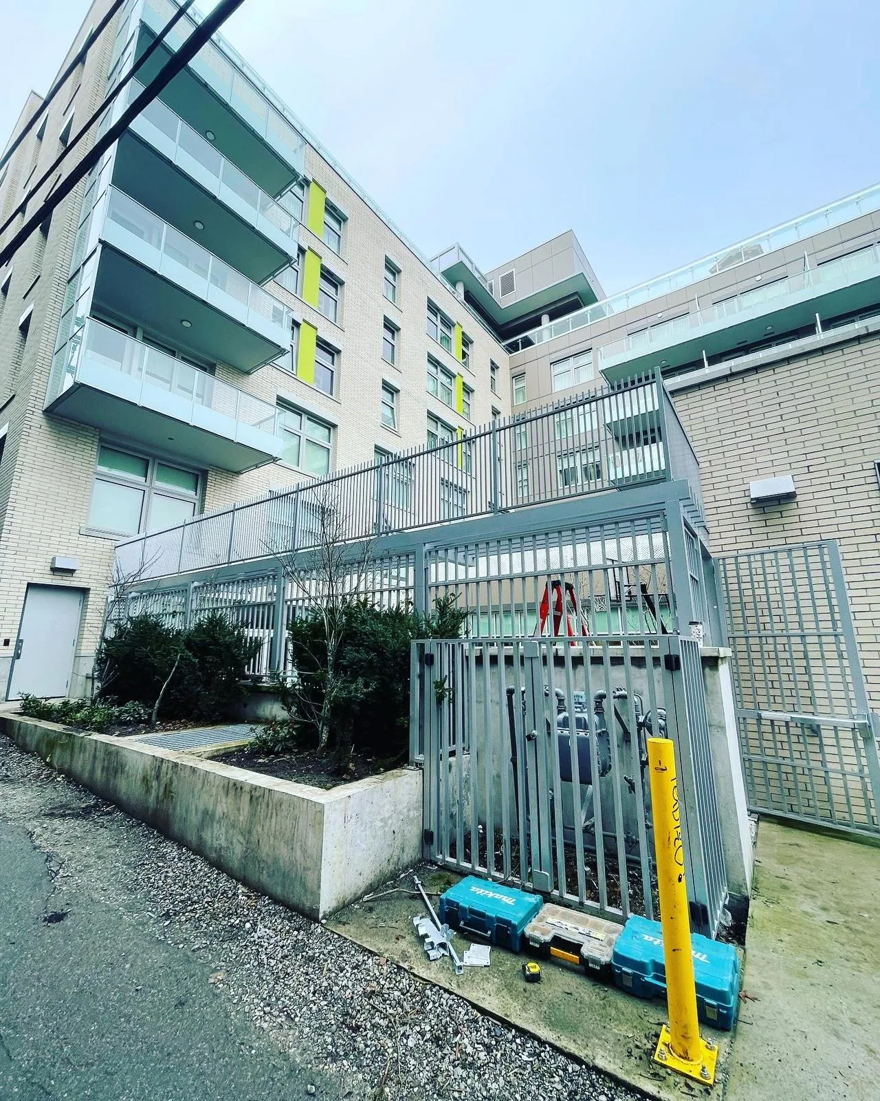 Westline commercial railing project