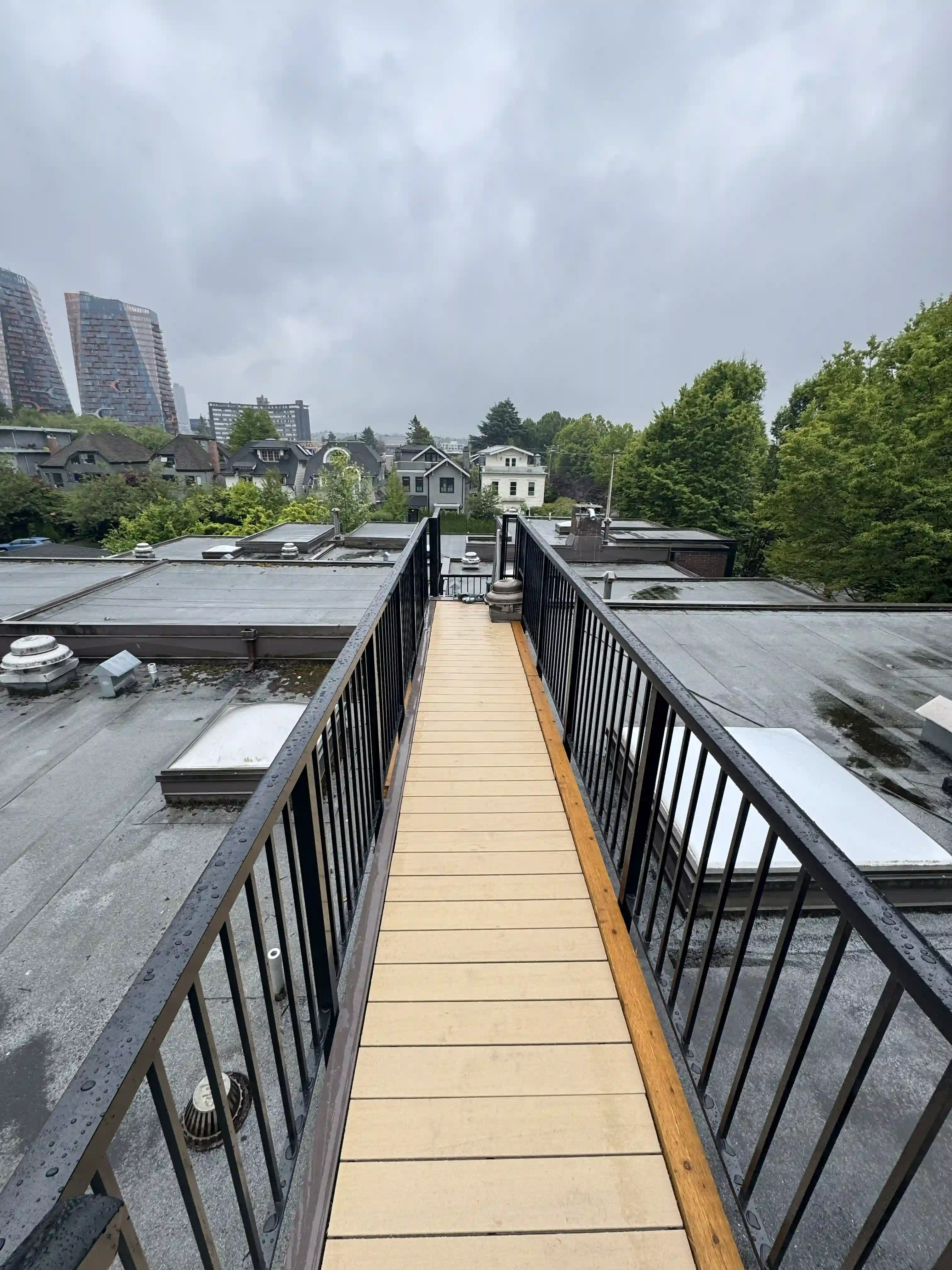 Westline exterior railing project